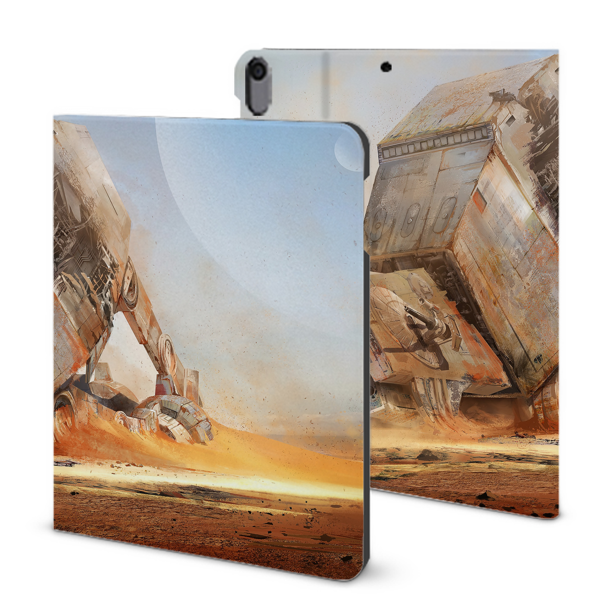 （画像用） スター・ウォーズ Star Wars IPad ケース ブック型 PUレザー TPU 耐衝撃 軽量 薄型 ペン収納なし 全面保護 IPad 各モデル対応